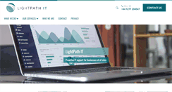 Desktop Screenshot of lightpathit.com